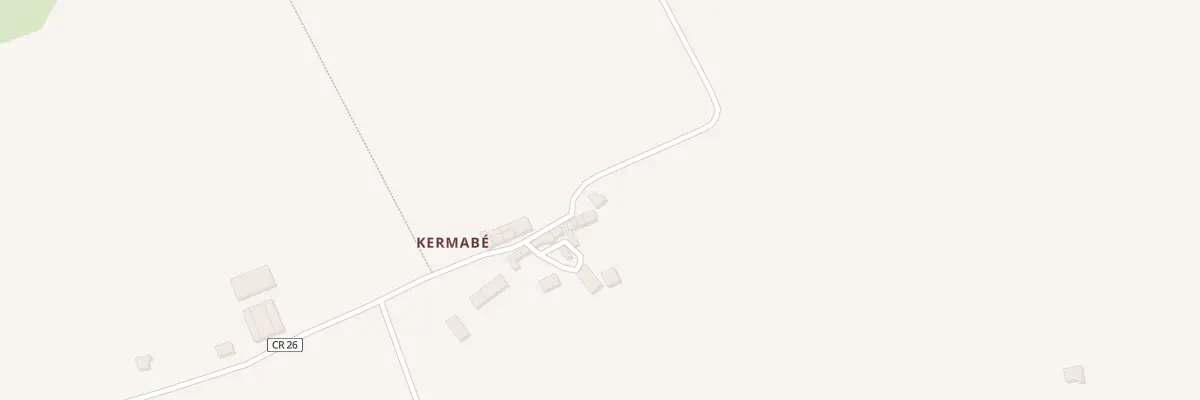 Plan du 8 Kermabé à Saint-Jean-Brévelay