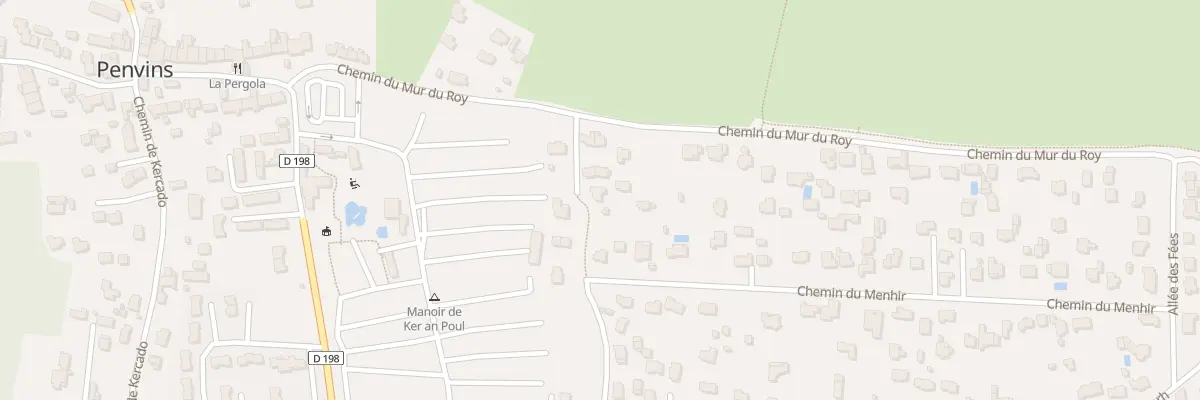 Plan du 3339 Che du Mur du Roy à Sarzeau