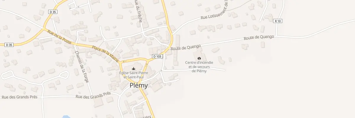 Plan du 3 Rle du Four à Plémy