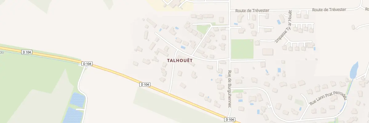 Plan du 190 Rue de Talhouët à Theix-Noyalo