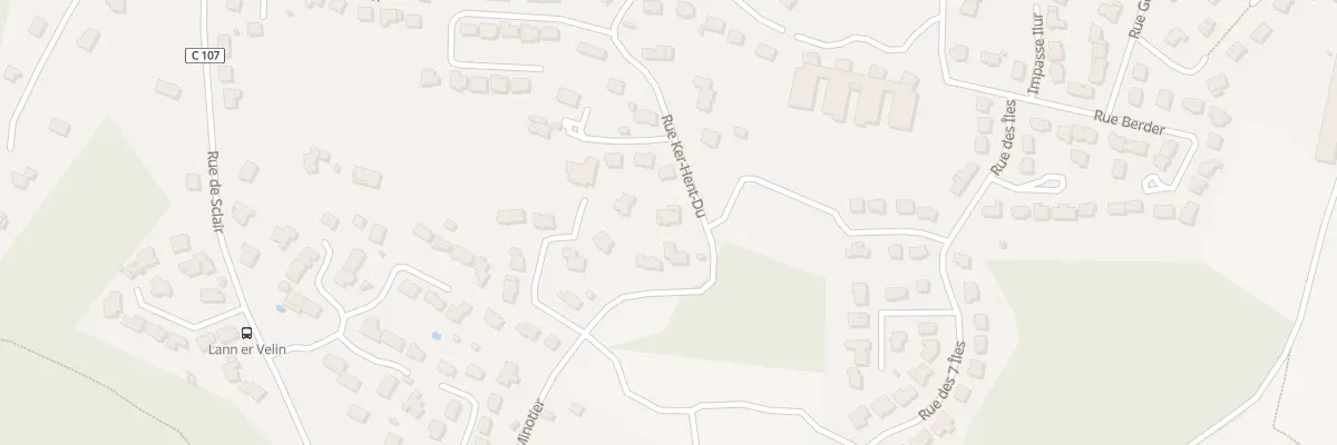 Plan du 20 Rue de Ker Hent du à Monterblanc