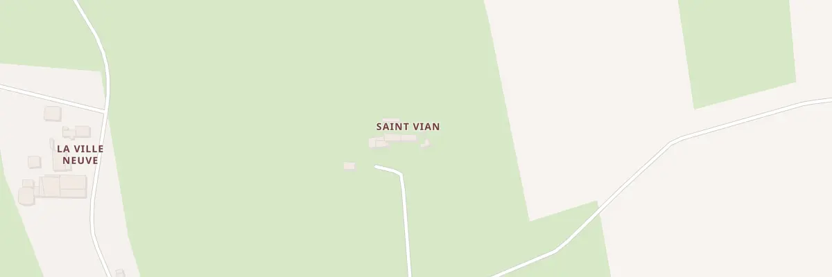 Plan du 5152 Saint Vian à Pleugriffet
