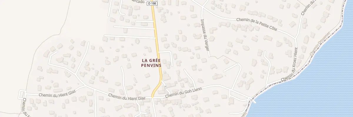 Plan du 35 Route de la Gree Penvins à Sarzeau