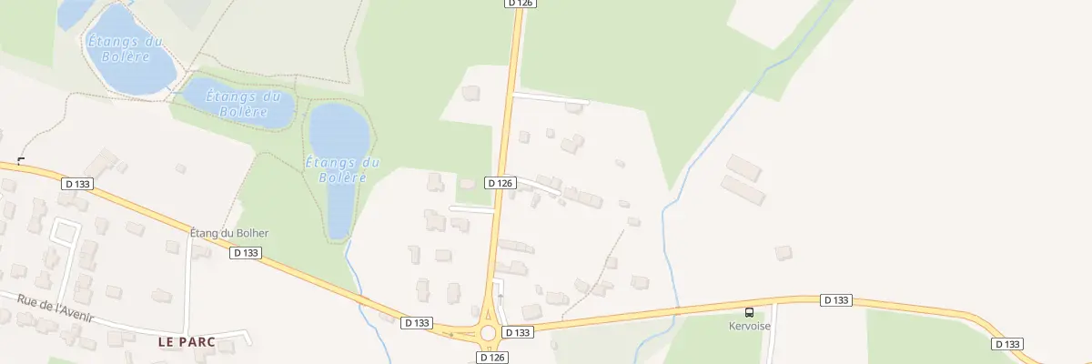 Plan du 5300 Le Croiseau à Plaudren