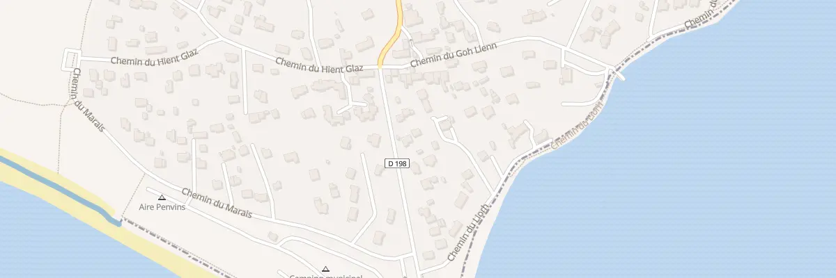Plan du 3331 Rte de la Chapelle à Sarzeau