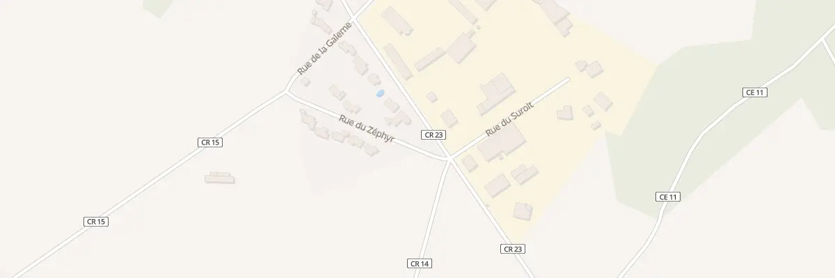 Plan du 5 Rue du Zéphyr à Monterblanc