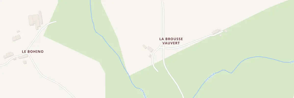 Plan du 8 La Brousse Vauvert à Plouguenast-Langast