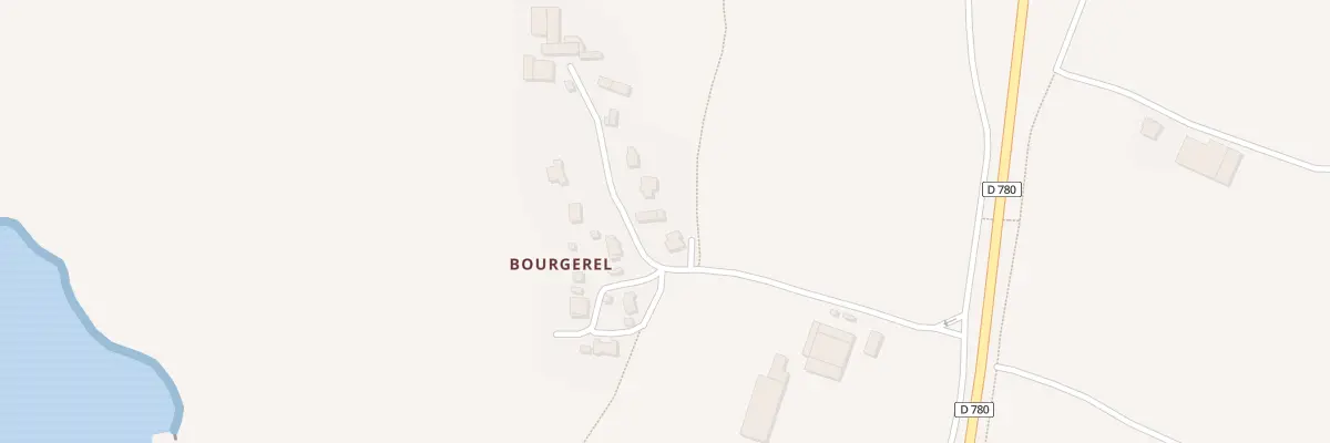 Plan du 2 Bourgerel à Theix-Noyalo