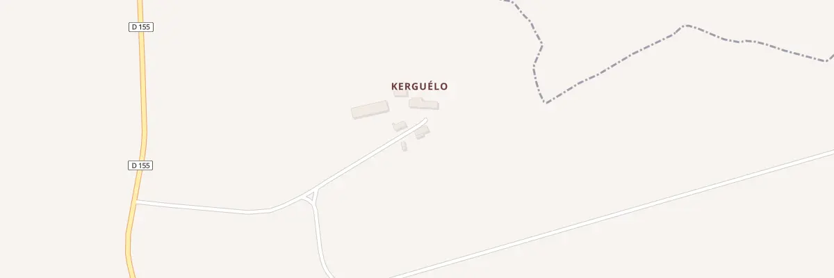 Plan du 5677 Kerguélo à Bignan