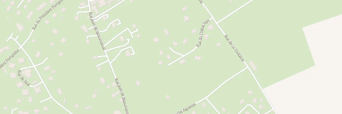 Plan du 7 Rue du Chene Vert à Bréhan