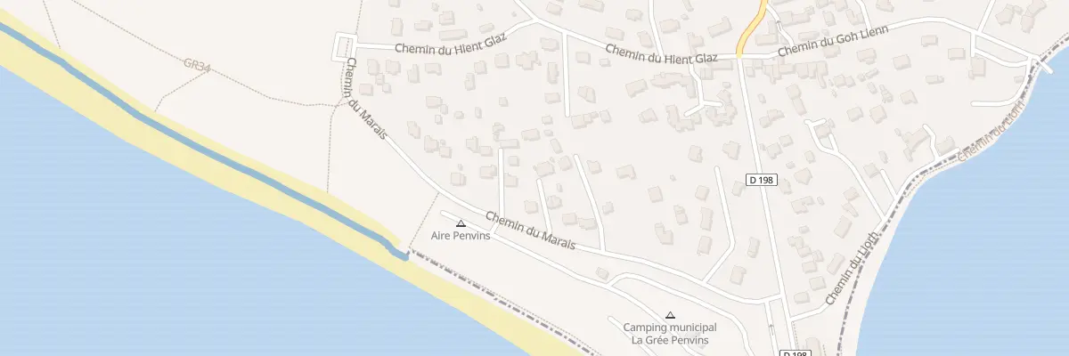 Plan du 17 Che du Marais à Sarzeau