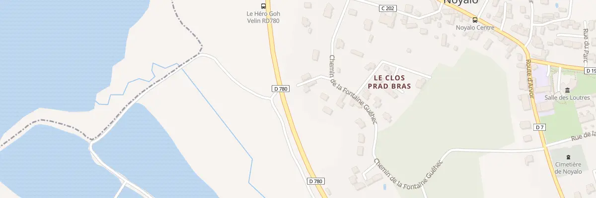 Plan du 1 Imp du Guernevé à Theix-Noyalo