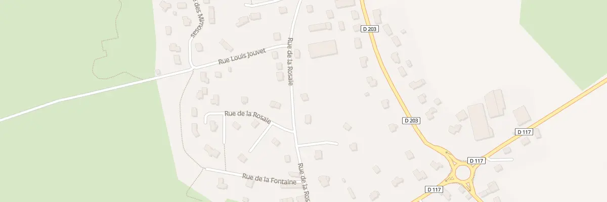 Plan du 9 Rue de la Rosaie à Pleugriffet