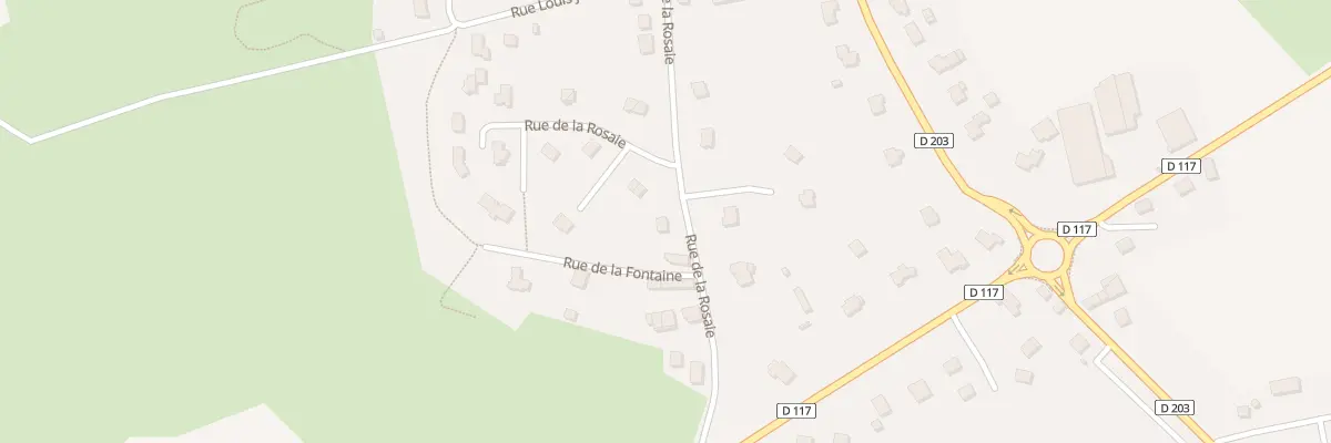 Plan du 24 Rue de la Rosaie à Pleugriffet