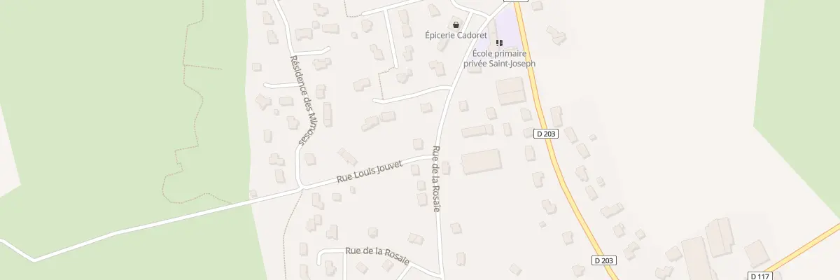 Plan du 4 Rue de la Rosaie à Pleugriffet