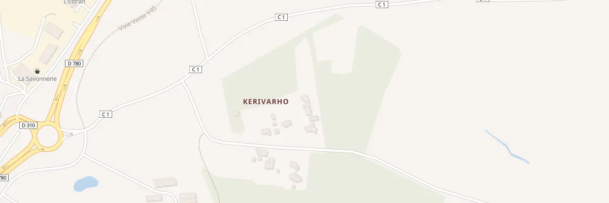 Plan du 5T Keryvarho au Hézo