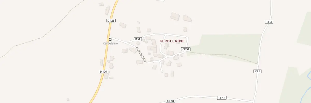 Plan du 3B Rue de l’Arz à Monterblanc