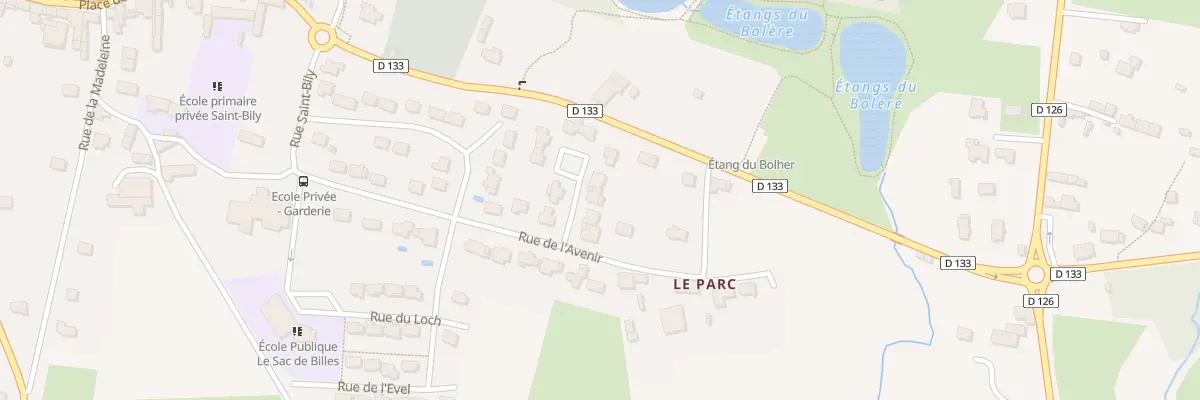 Plan du 9 Res des Genêts à Plaudren