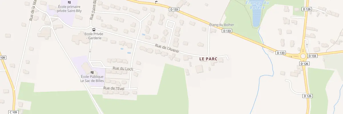 Plan du 16 Rue de l’Avenir à Plaudren