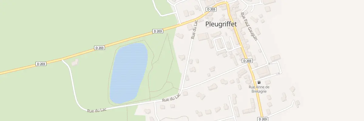 Plan du 6 Rue du Lac à Pleugriffet