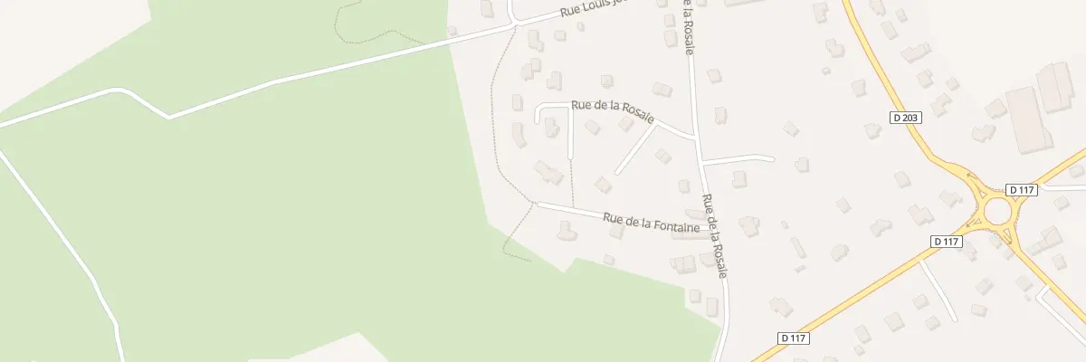 Plan du 39 La Rosaie à Pleugriffet