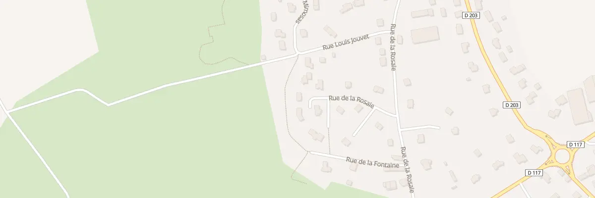 Plan du 41 La Rosaie à Pleugriffet