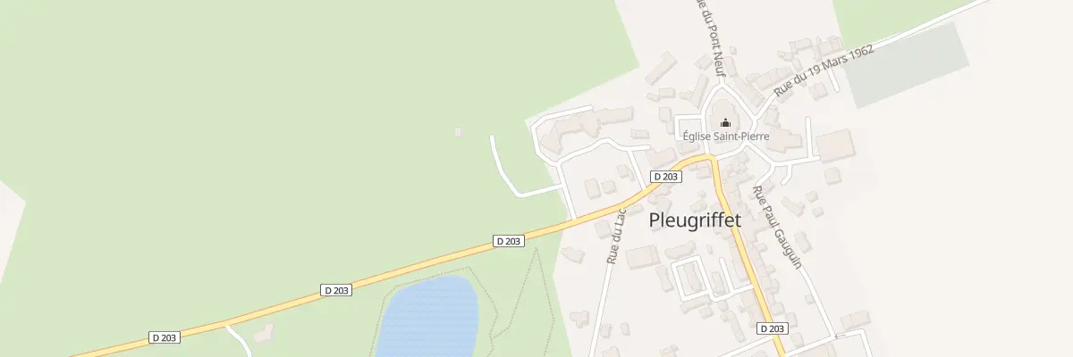 Plan du 8 Res des Hortensias à Pleugriffet
