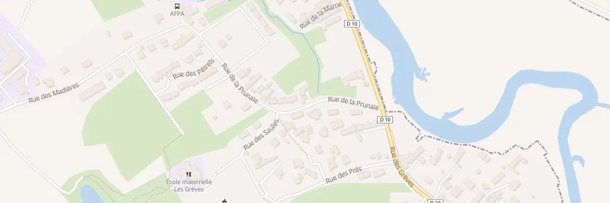 Plan du 1B Rue de la Prunaie à Langueux