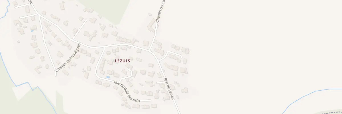Plan du 8 Imp Er Kloze au Hézo