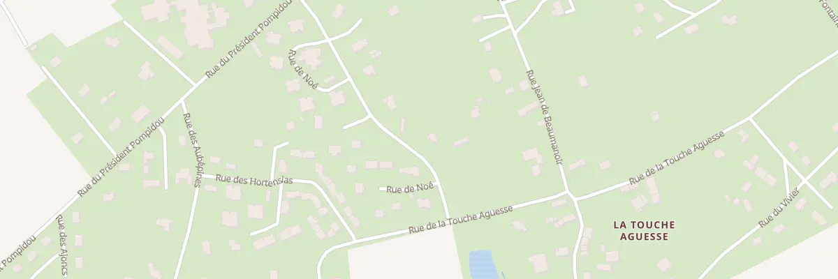 Plan du 5 Rue de Noe à Bréhan