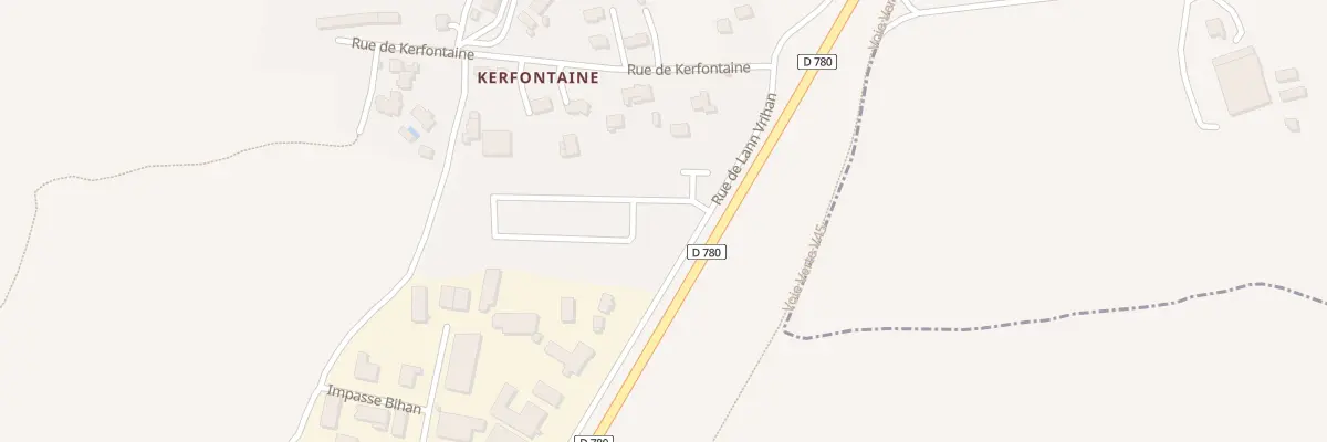 Plan du 3 Dom de Kerfontaine au Hézo