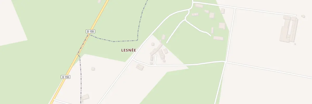 Plan du 5067 Lesnée à Guéhenno