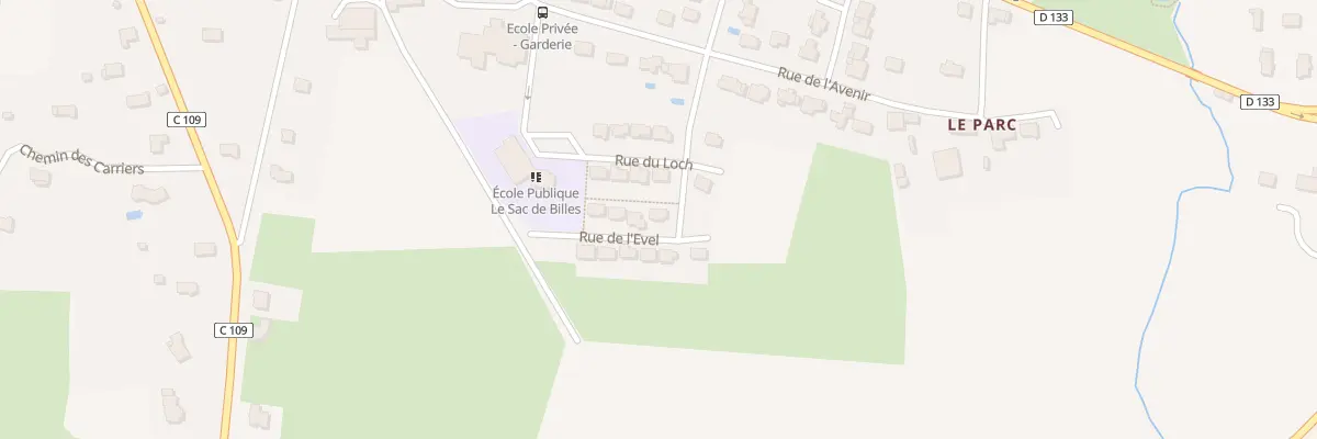 Plan du 7 Rue de l’Evel à Plaudren