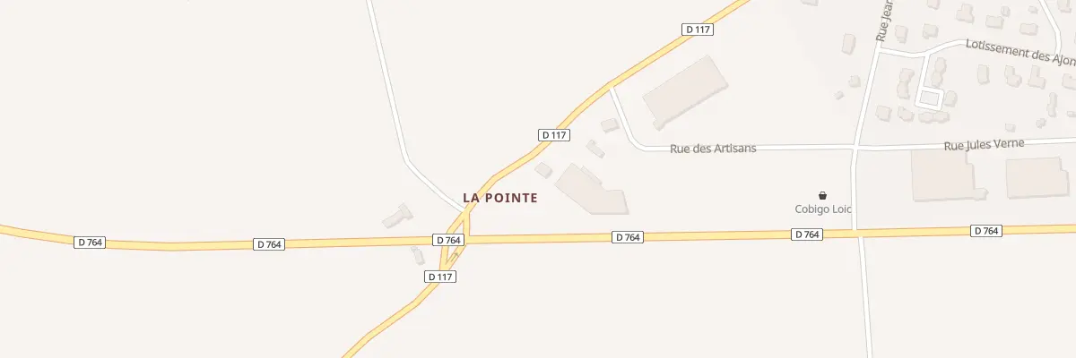 Plan du 2 La Pointe à Pleugriffet