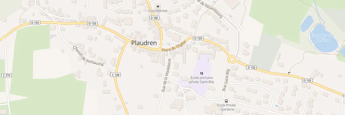 Plan du 5 Pl de l’Eglise à Plaudren
