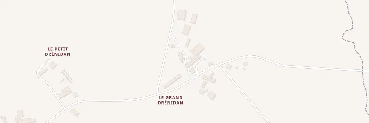 Plan du 29 Drénidan à Radenac