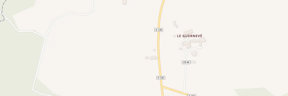 Plan du 1 L’Hoze Er Fétan à Monterblanc