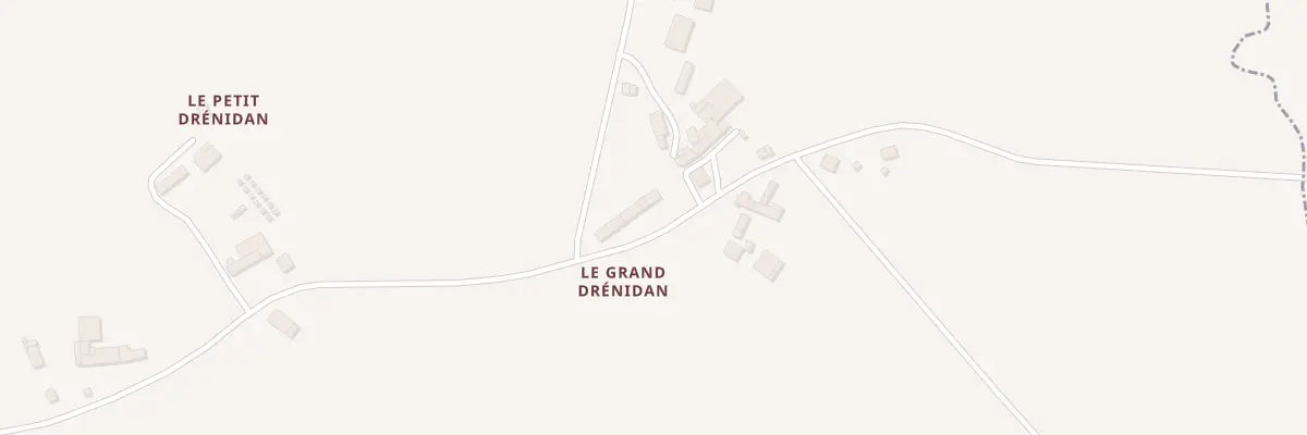 Plan du 23 Drénidan à Radenac