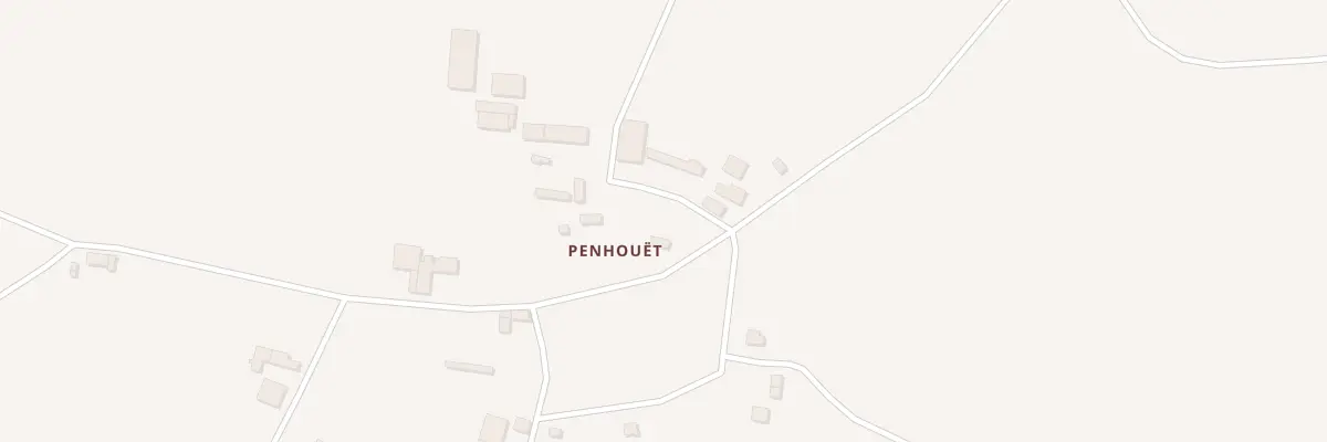 Plan du 8 Penhouët à Bréhan