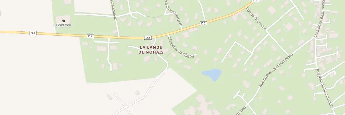 Plan du 6B Res de l’Étang à Bréhan