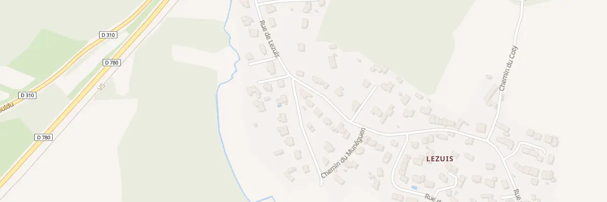 Plan du 1 Rue Goah Vihan au Hézo