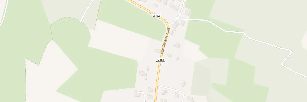 Plan du 33 Rue des Rah Koëd à Plaudren