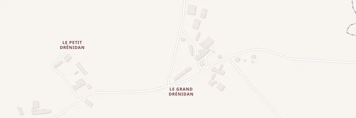 Plan du 19 Drénidan à Radenac