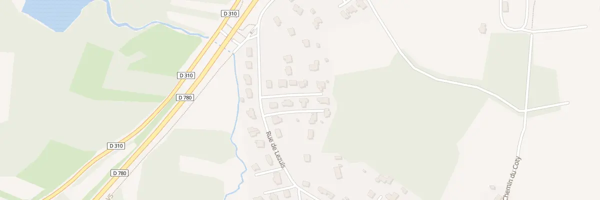 Plan du 2 Rue de Lézuis au Hézo