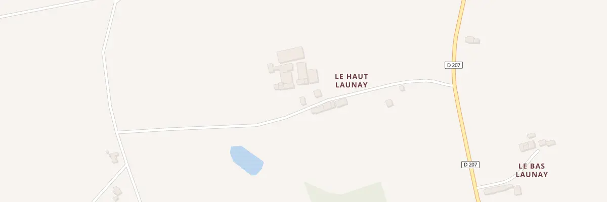 Plan du 11 Launay à Bréhan