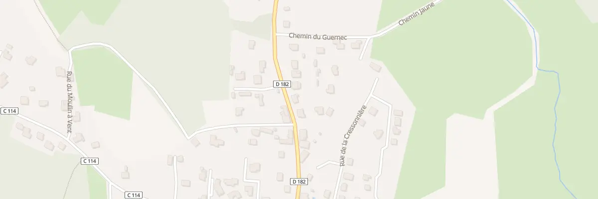 Plan du 24 Rue de la Fontaine à Plaudren