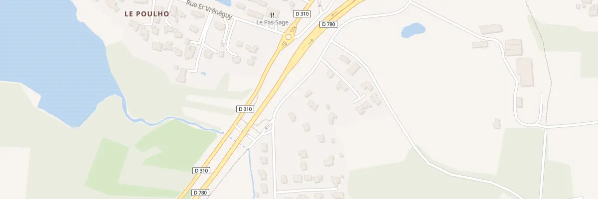 Plan du 5 Rue de Lézuis au Hézo
