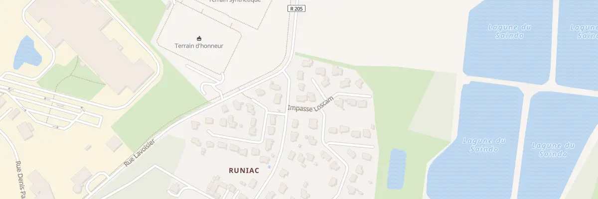 Plan du 1 Rue du Clos Miran à Theix-Noyalo