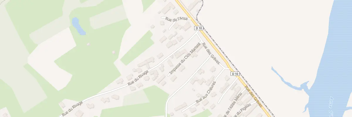 Plan du 4 Rue du Rivage à Langueux