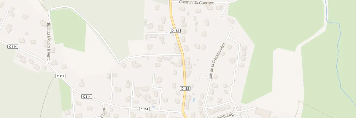 Plan du 27 Rue de la Fontaine à Plaudren